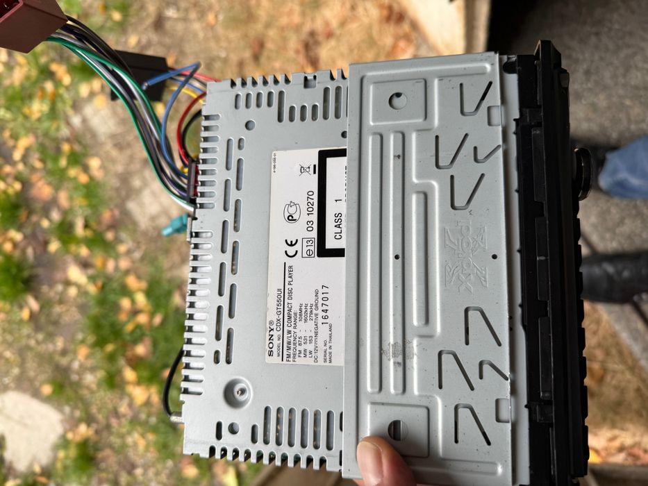 Sony Xplod радио касетофон