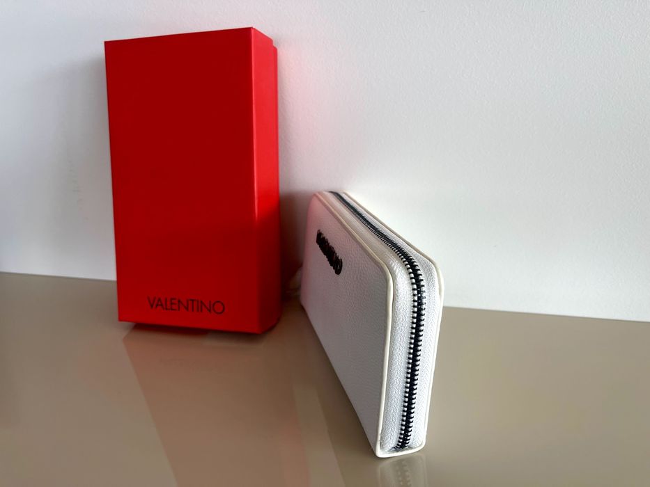 Valentino By Mario Valentino дамско портмоне - DIVINA Бяло -НОВО