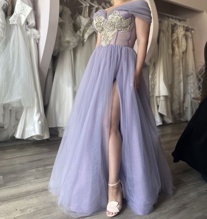 Rochie de ocazie / nasa Margo Concept cu trena detasabila