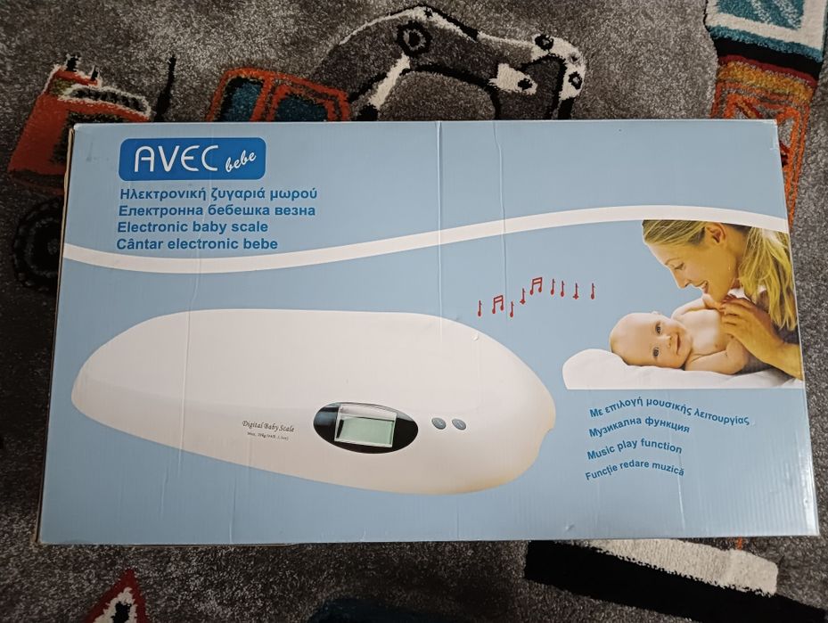 Бебешка електронна везна