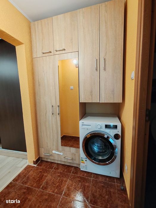 Apartament 2 camere Prundu, mobilat si utilat, centrala,loc de parcare