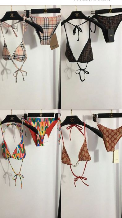 Дамски бански Burberry Valentino Fendi Gucci