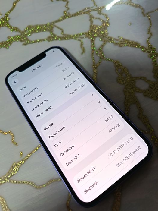 iPhone 12 baterie 81