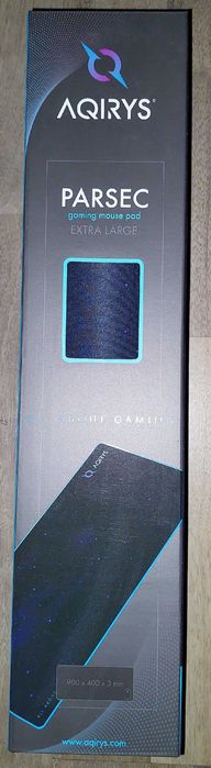 Mouse Pad Gaming AQIRYS Parsec Extra Large, negru, 90x40 cm