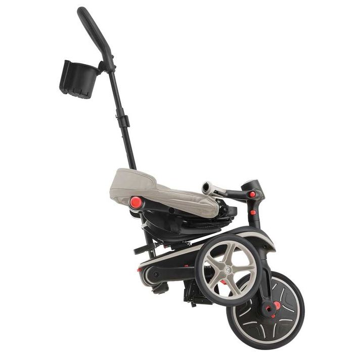 Детска триколка 4 в 1 GLOBBER EXPLORER TRIKE FOLDABLE, сгъваема – бежов цвят