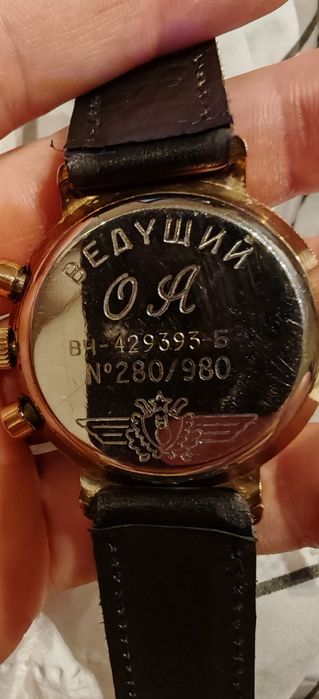 Польот / Полет / Poljot БУРАН 'МИГ 29' часовник 3133 chronograph воене