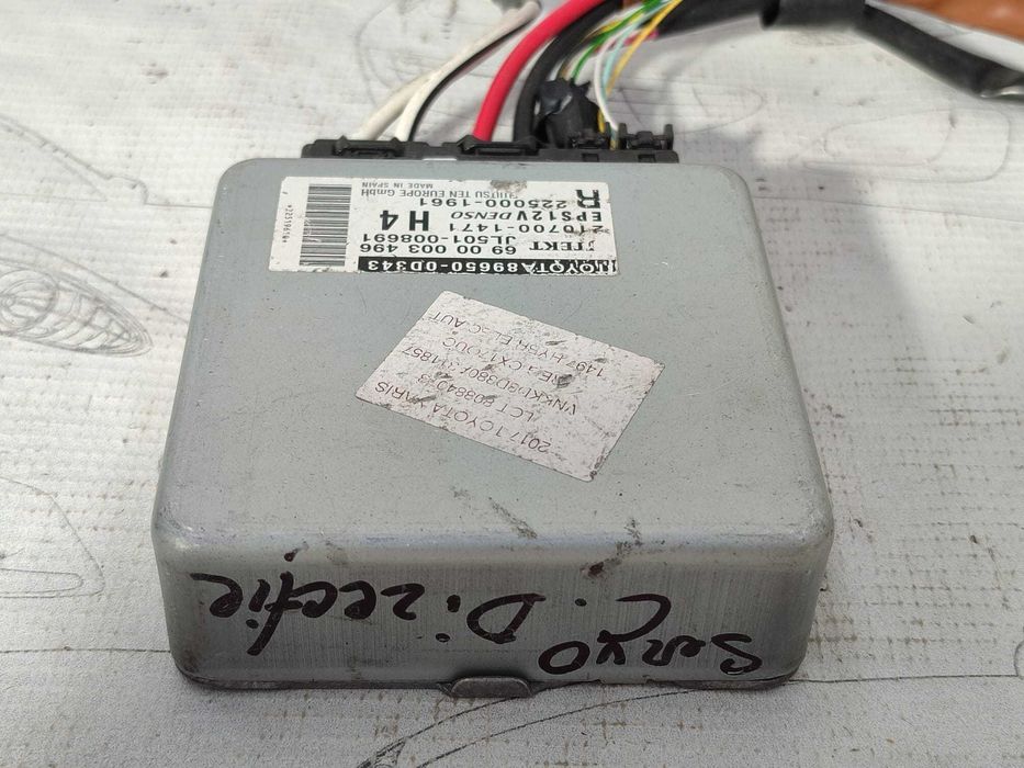 Calculator direcție asistată / Unitate EPS Toyota Yaris COD: 89650-0D343 2017 / [2012-2014] / (5G3)