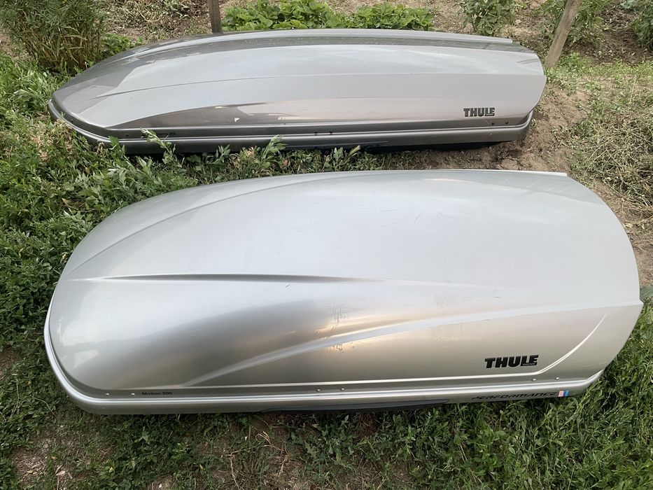 Автобокс Thule Motion 200 410л, поперечены WingBar