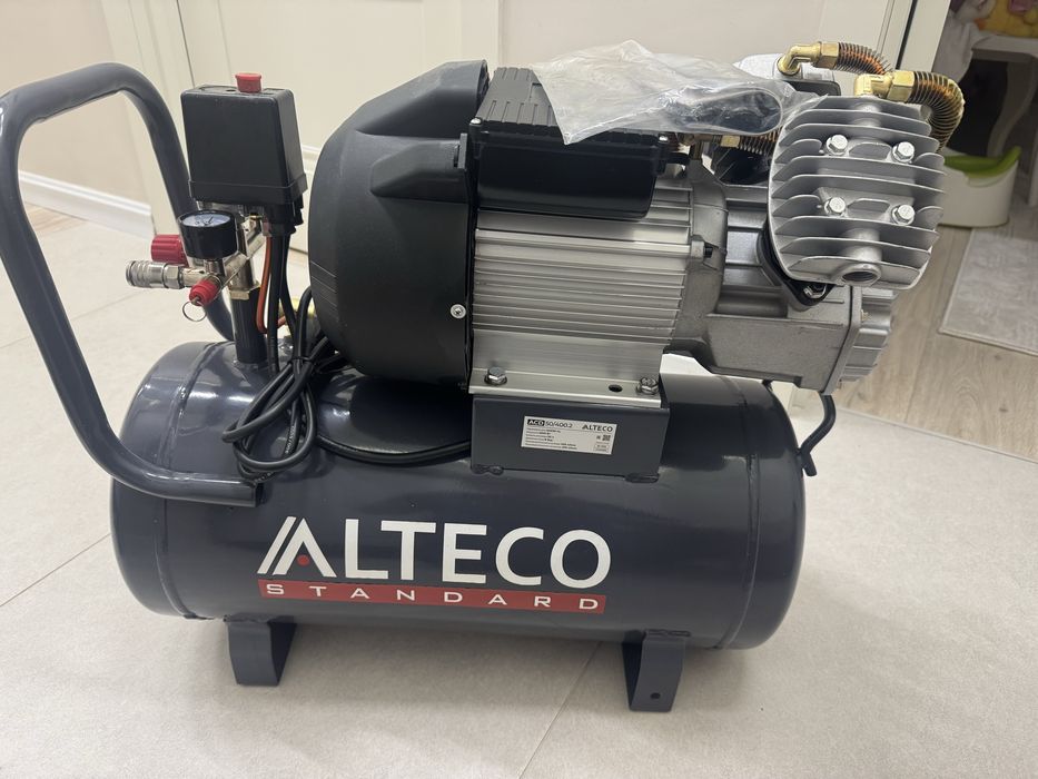 Компрессор alteco acd  50/ 400 литров новый