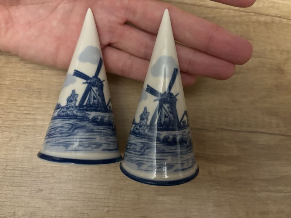 Vand set solnite sare - piper, ceramic, suvenir deosebit Olanda