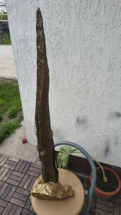 Lucrare din lemn și piatră!