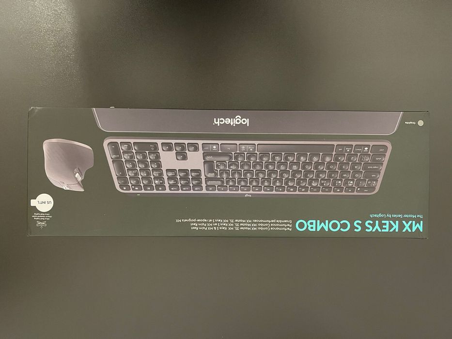 Kit tastatura + mouse logitech MX KEYS S COMBO