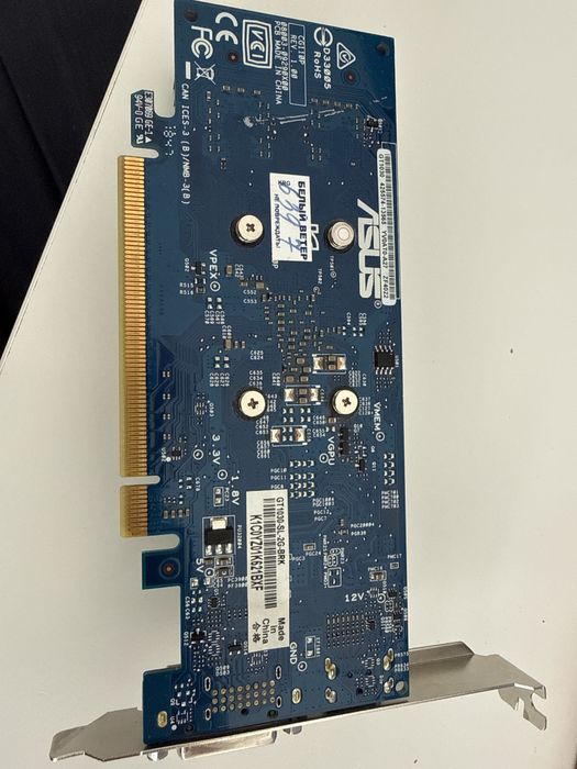 Видеокарта Asus GT 1030