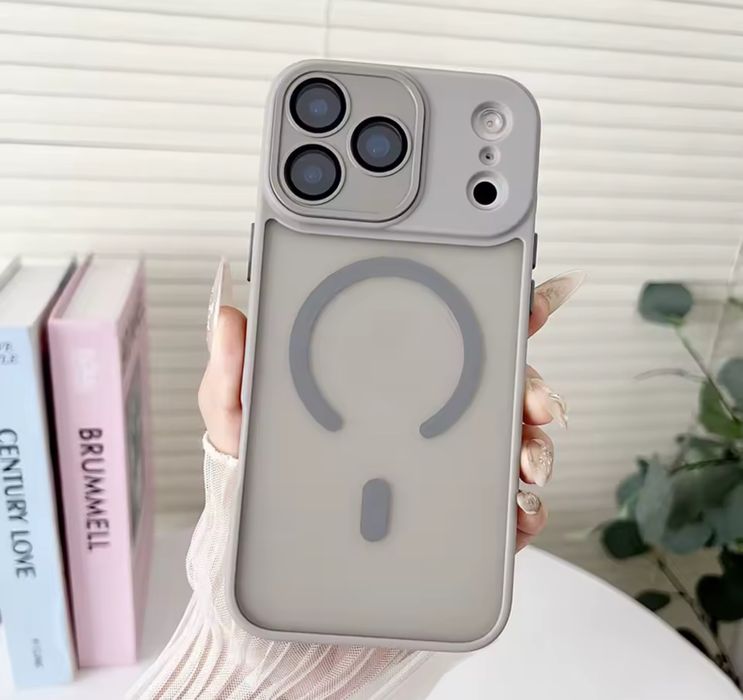 Iphone 17 AIR 17 PRO 17 PRO MAX Husa Magsafe Plastic Margine Silicon