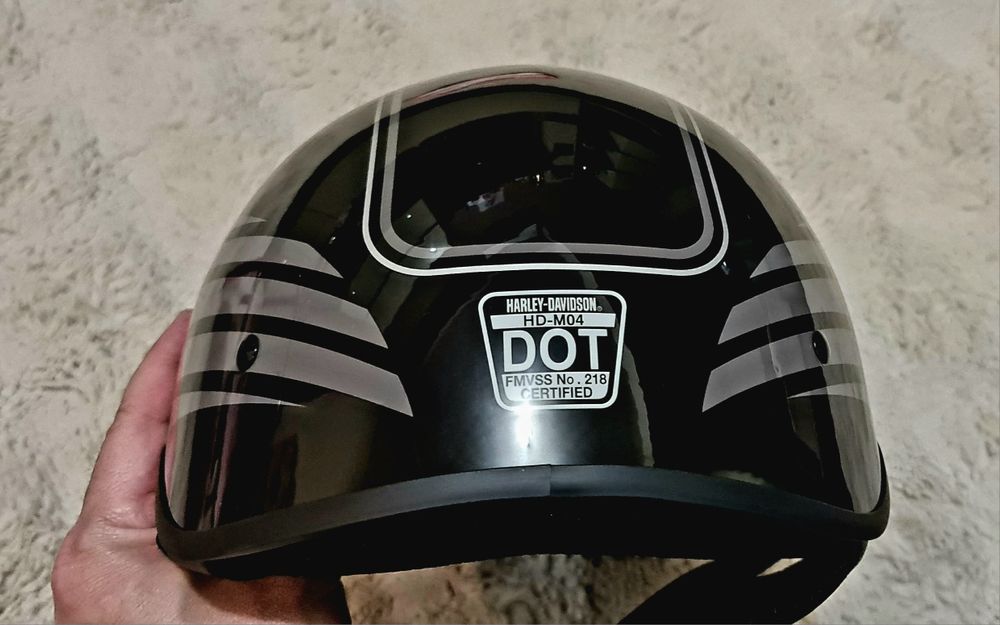 Casca moto Harley Davidson cu cozoroc