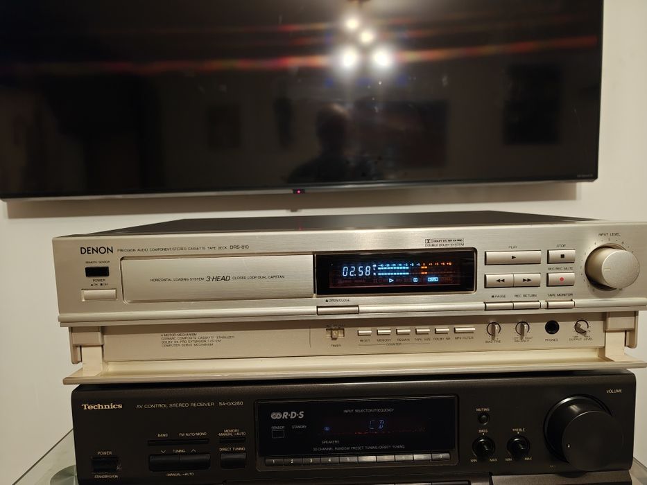 Denon drs 810 tape deck 3head