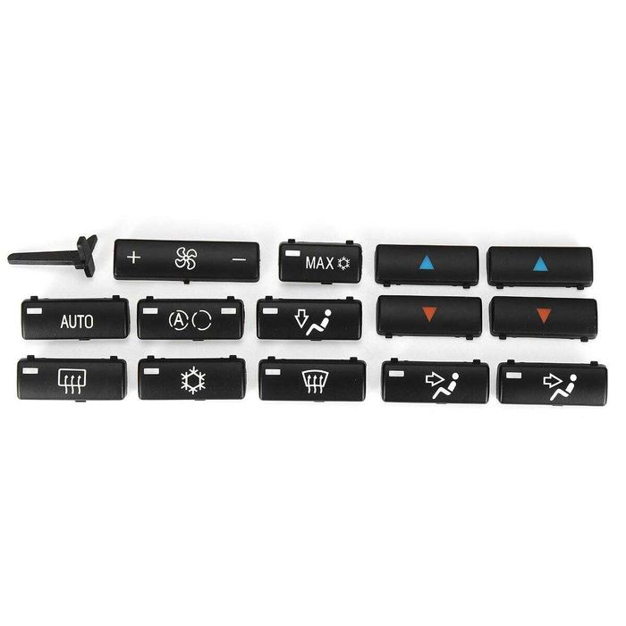 К-кт Бутони Копчета За Климатик Климатроник БМВ BMW 5 X5 E53 E39