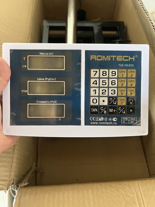 Весы платформенные Romitech
