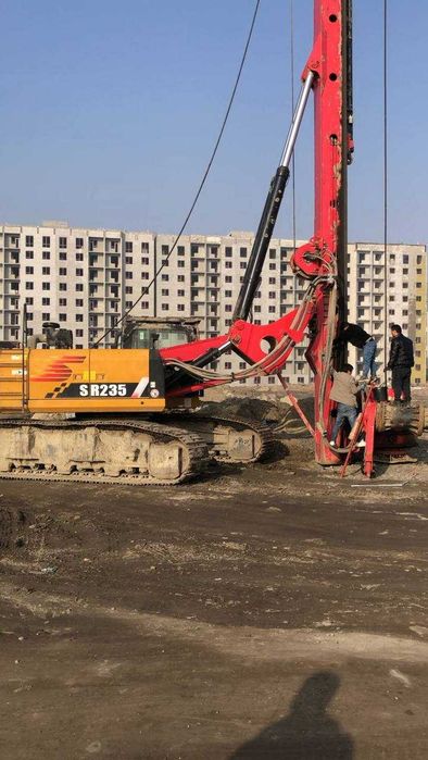 Мост ва бино барқарорлиги свая бурения орқали таъминланади