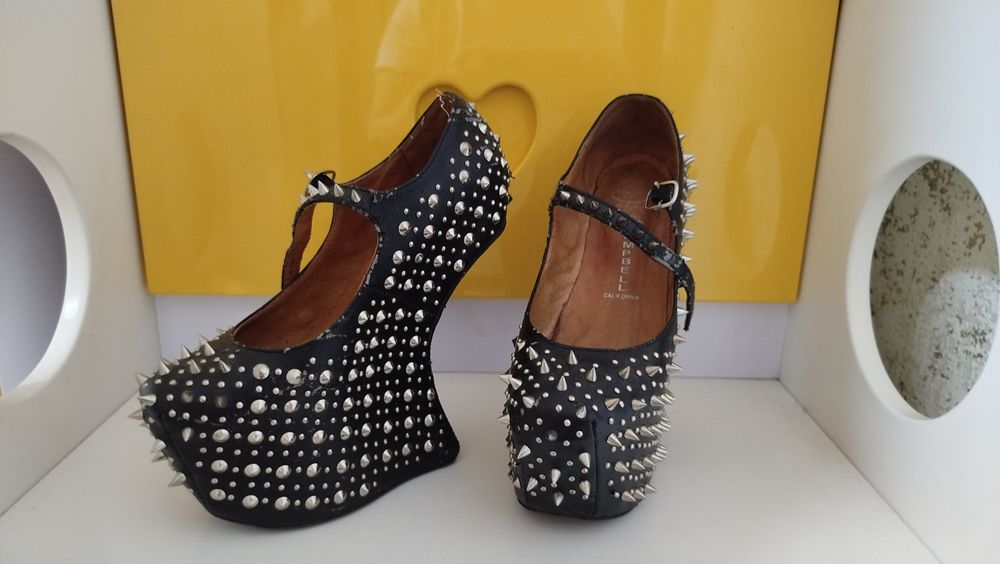 Туфли 35р б/у как у леди Гаги