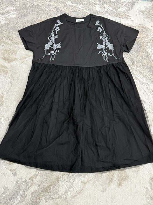 платье женское черное