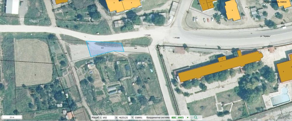 Парцел до Галаксито в Свиленград