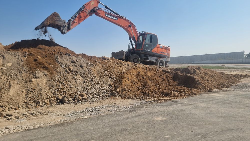 Экскаватор 210w доосан хизмати (услуга)