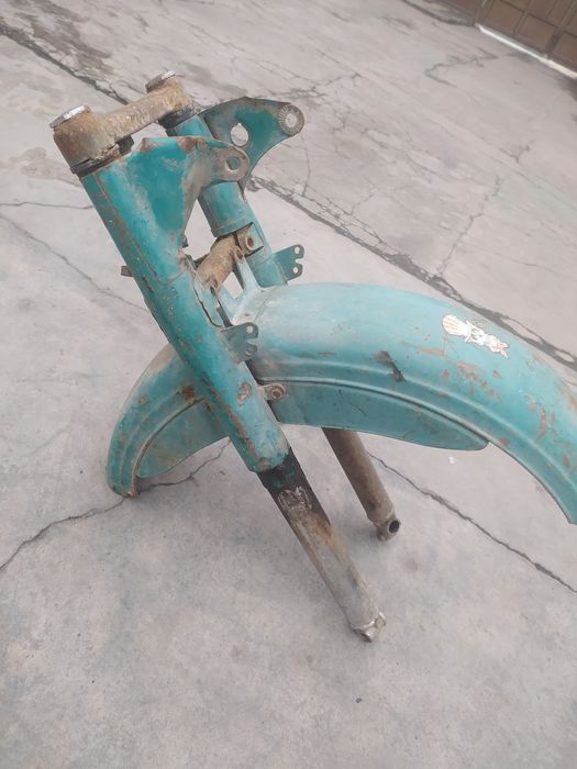 Урал крыло и вилка (в сборе)