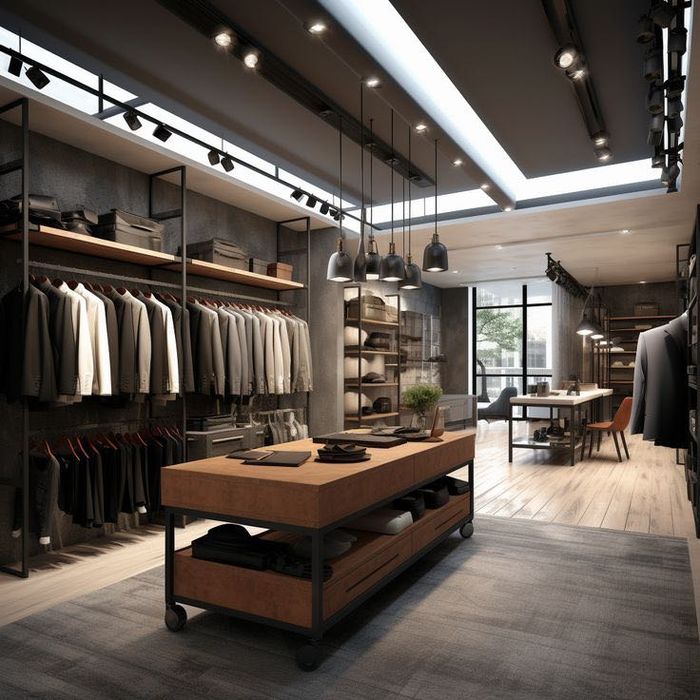 Оборудование для магазина одежды