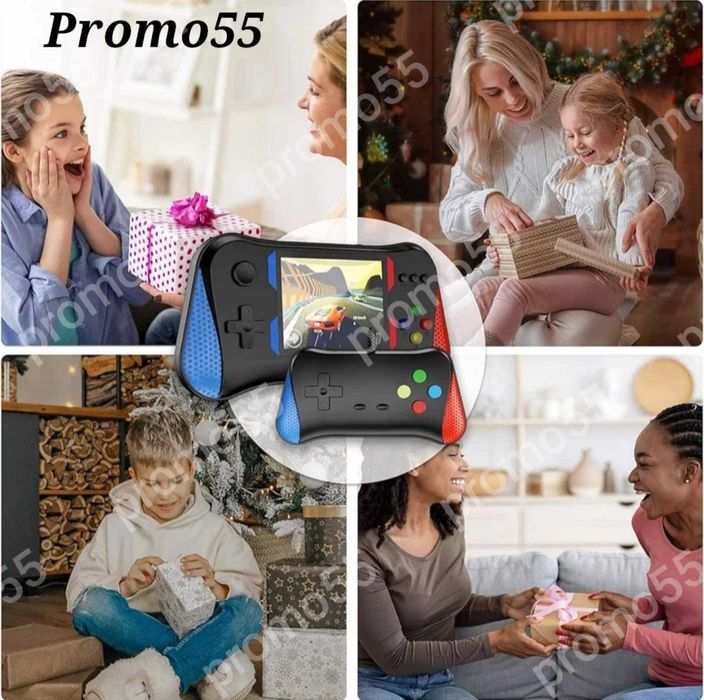 Преносима Игрова Конзола с 500 Класически Игри