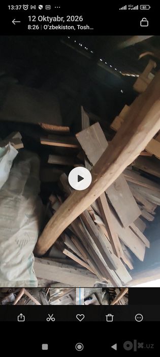 Oʻtin bor sotiladi quruq xolatda