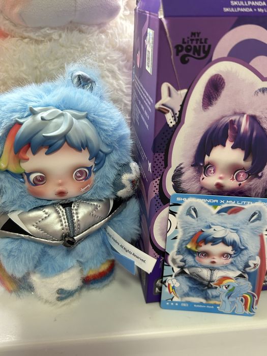 Popmart skullpanda my little pony