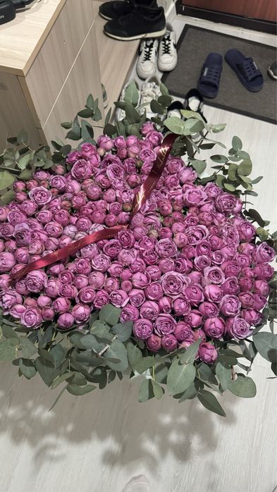 пионовидные розы
