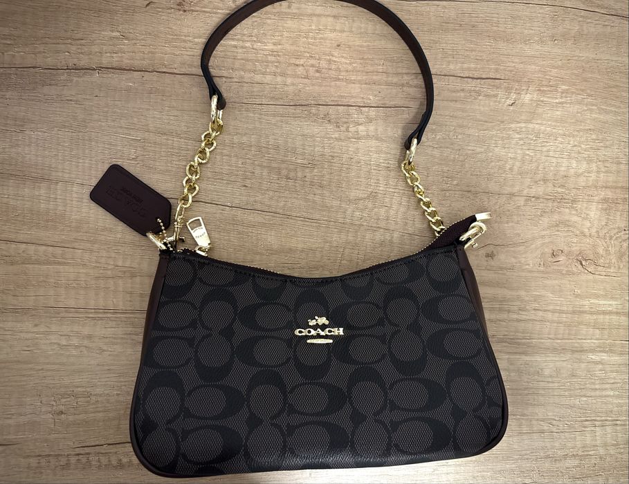 The viral brown Coach bag