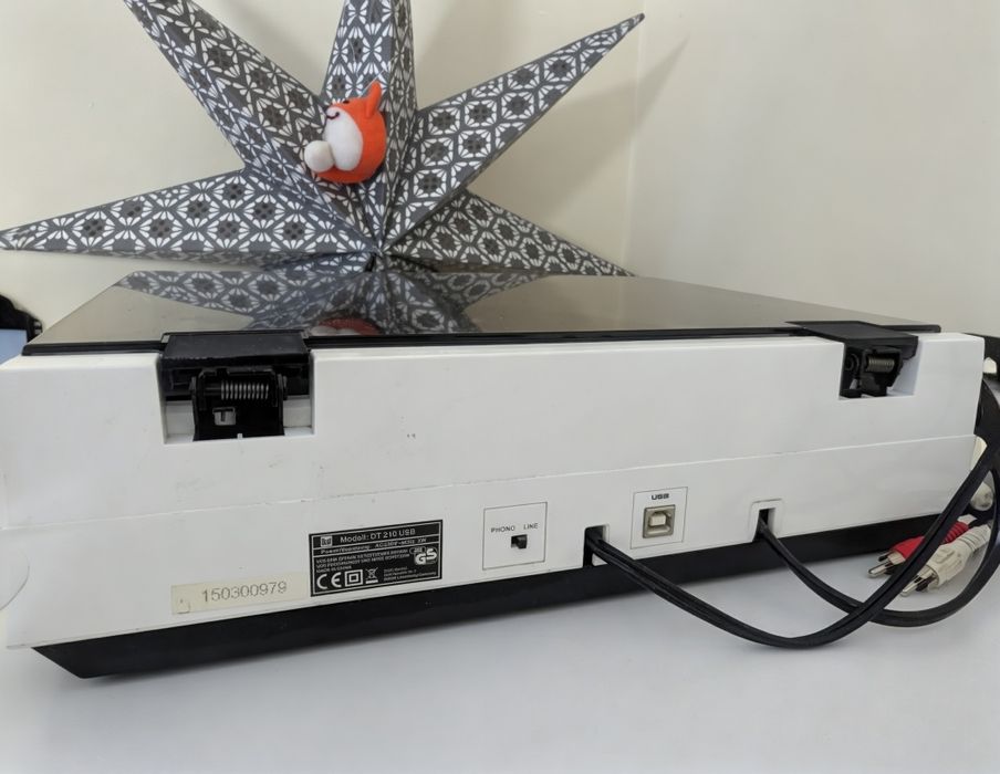 Dual DT-210 USB с игла и доза Audio-Ttechnika