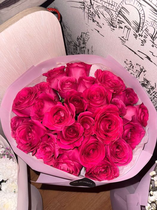 Букет из 25штук роз