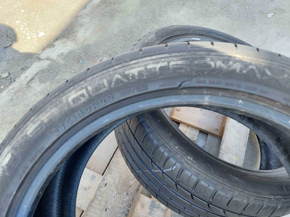 SET 2 Anvelope Vara 275/40 R22 DUNLOP sp Quattromaxx 108Y
