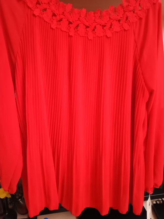 Стилна феарична дамска блуза