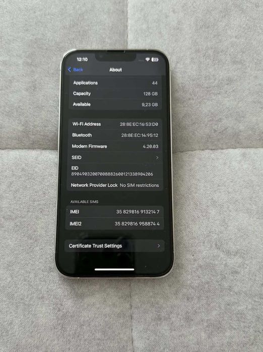 iPhone 13 Pro Silver 128 GB