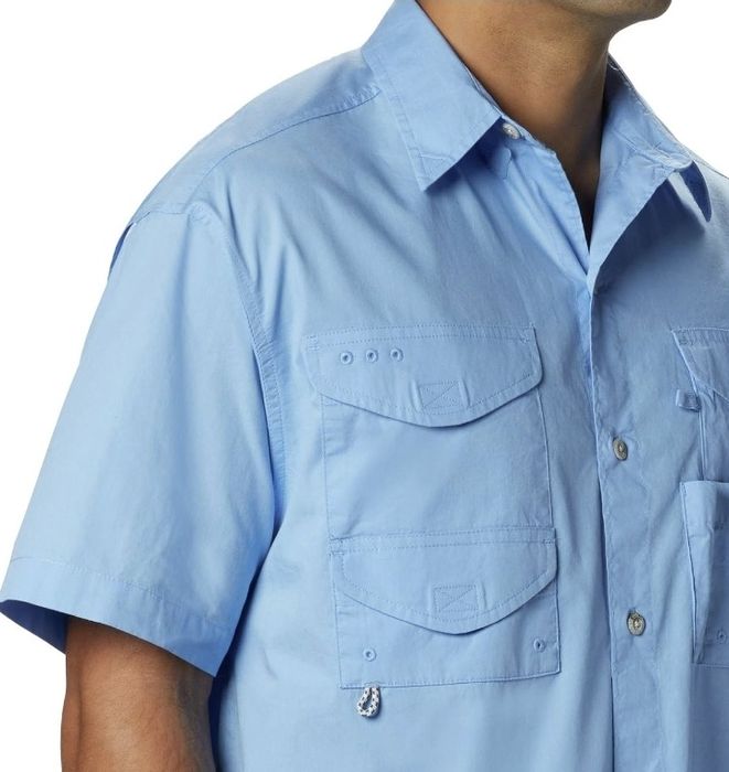 Columbia Men's PFG Bonehead Рубашка с коротким рукавом
