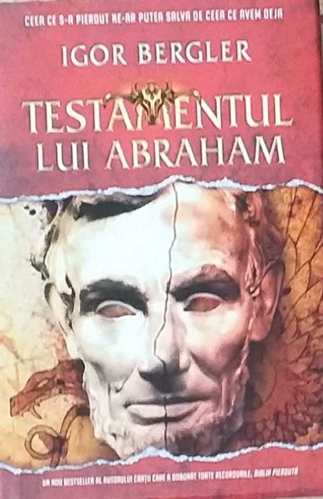 Vand cartea Testamentul lui Abraham, nou
