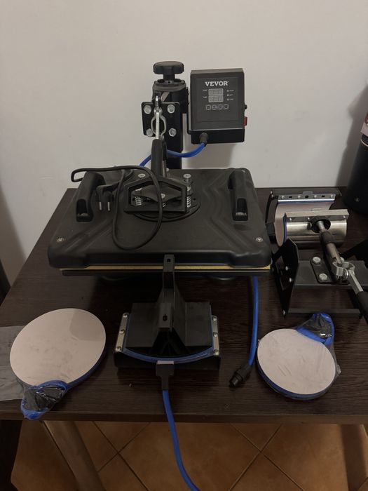 Presa termica si inprimanta cu cerneala pentru sublimare