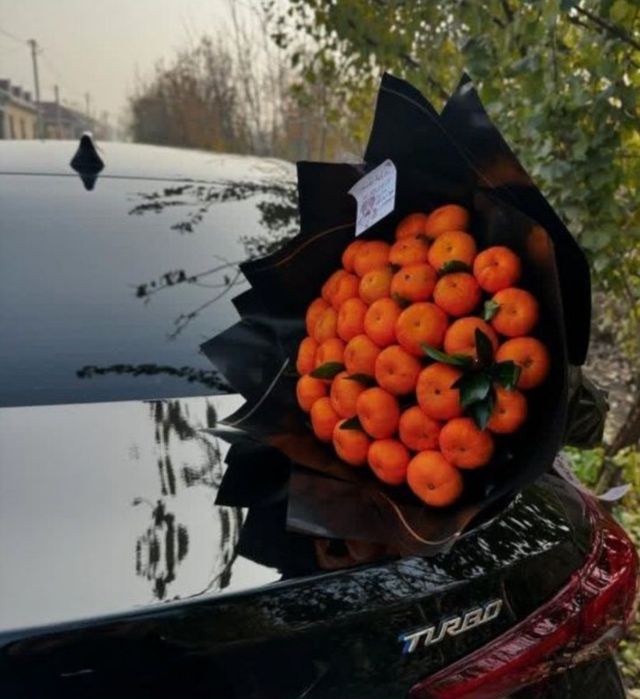 Mandarin buket zakas