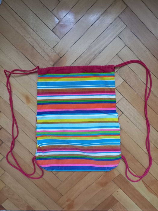 Geanta cu snur genti de dama multicolora