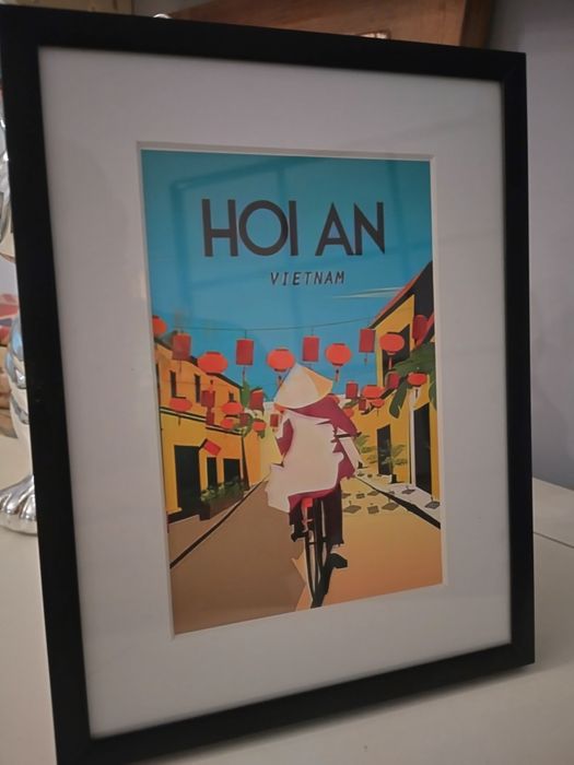 Принт в метална рамка от Виетнам