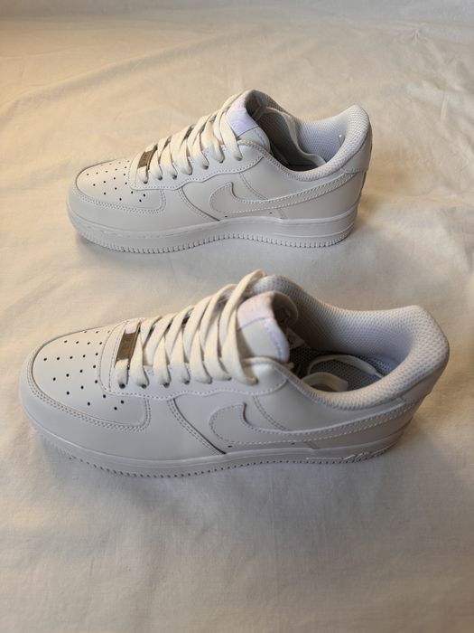 Nike Air Force 1 albi marime 38,5 si 39