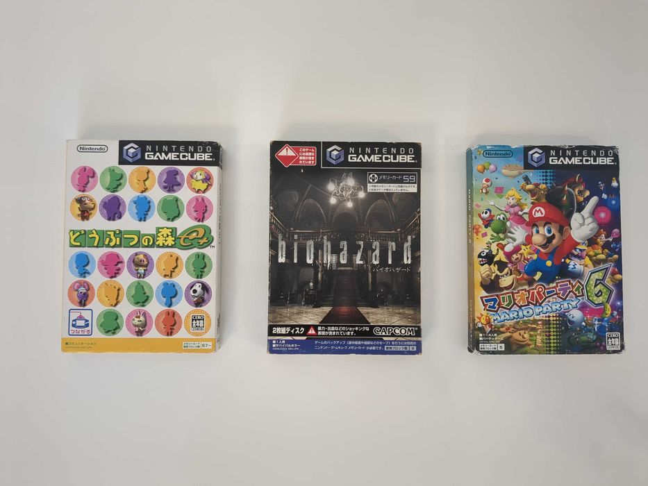 Японские игры на Nintendo GameCube (диски)