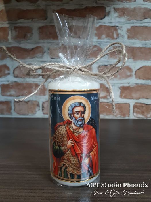 Икона на Свети Мина , различни изображения , icona Sveti Mina