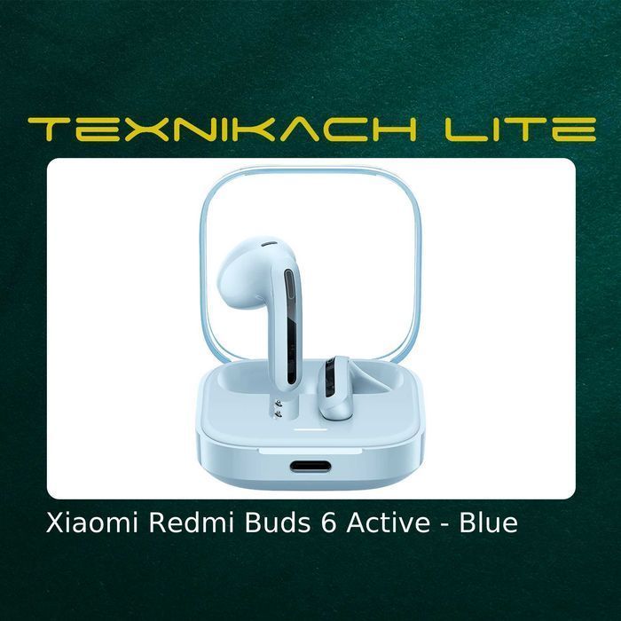 Новый! Xiaomi Redmi Buds 6 Active Доставка Бесплатно