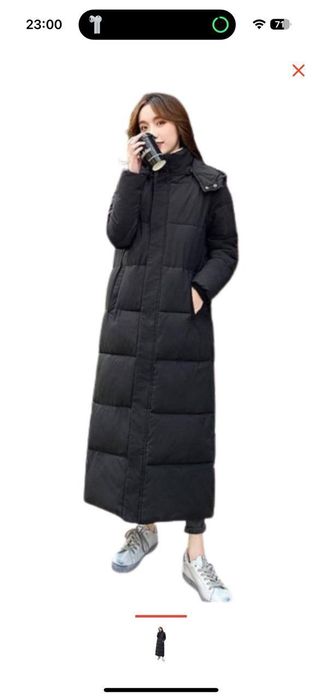 Женский пуховик  новый размер 46